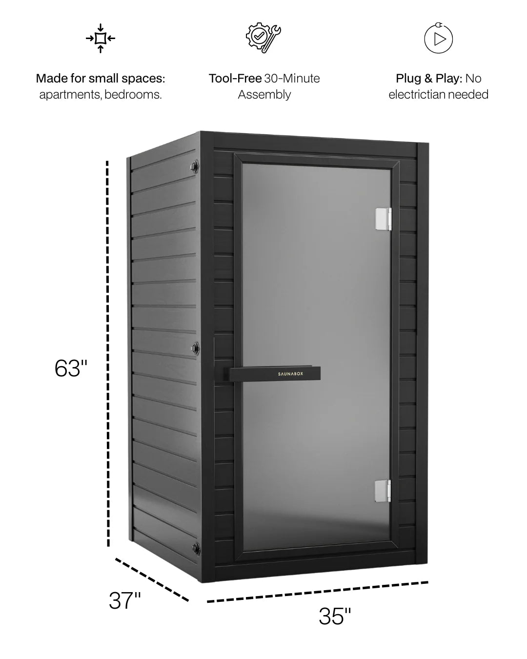 Experience Ultimate Wellness with the Saunabox Solara Full Spectrum Infrared Sauna System