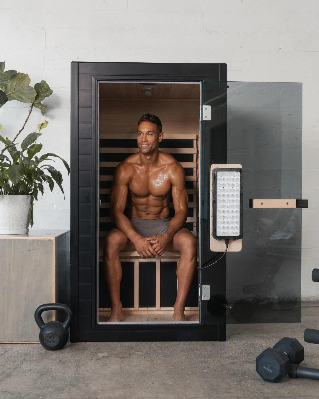 Experience Ultimate Wellness with the Saunabox Solara Full Spectrum Infrared Sauna System