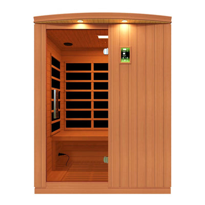Dynamic Saunas: Madrid Elite 3-Person Low EMF Infrared Sauna