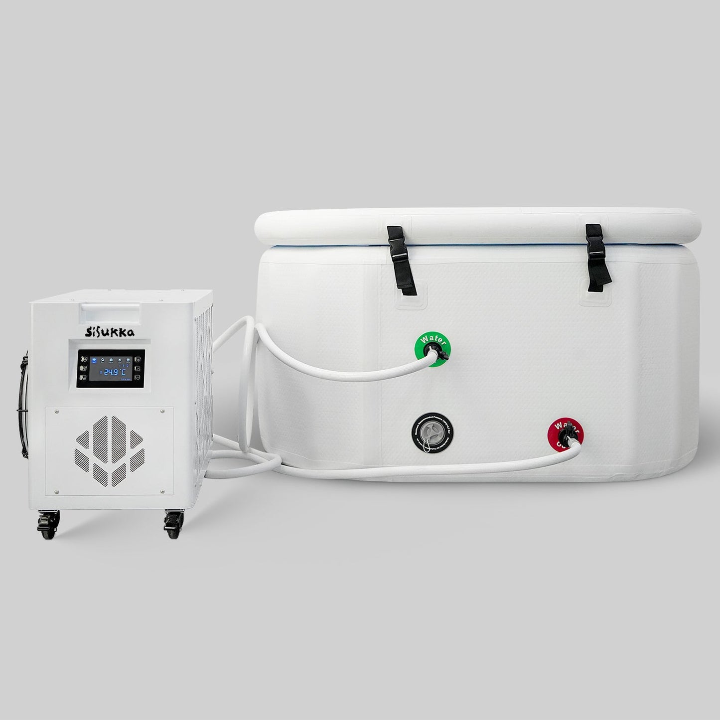 Experience Ultimate Cold Therapy Anywhere with the Drift Inflatable Cold Plunge and Cooling Unit