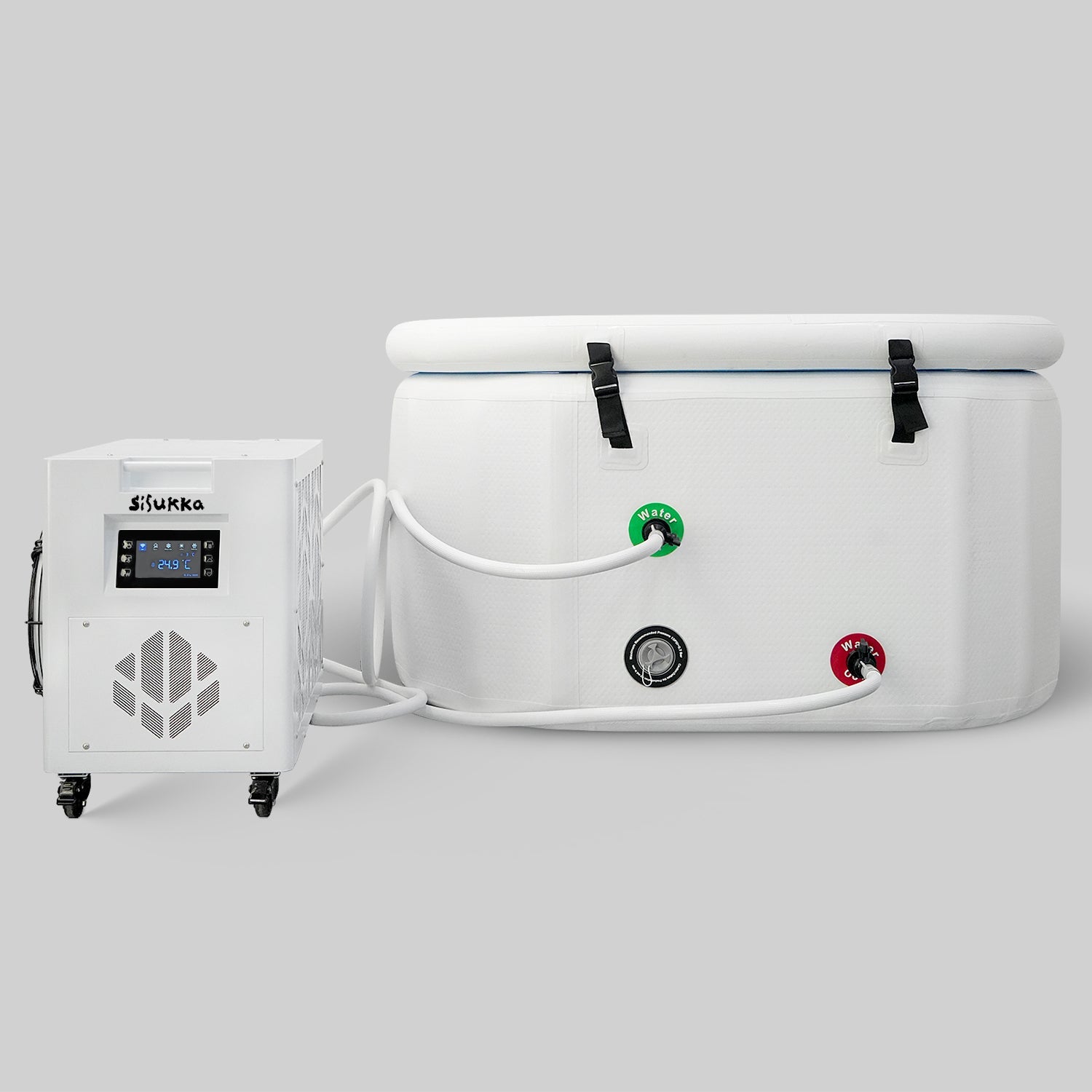 Experience Ultimate Cold Therapy Anywhere with the Drift Inflatable Cold Plunge and Cooling Unit