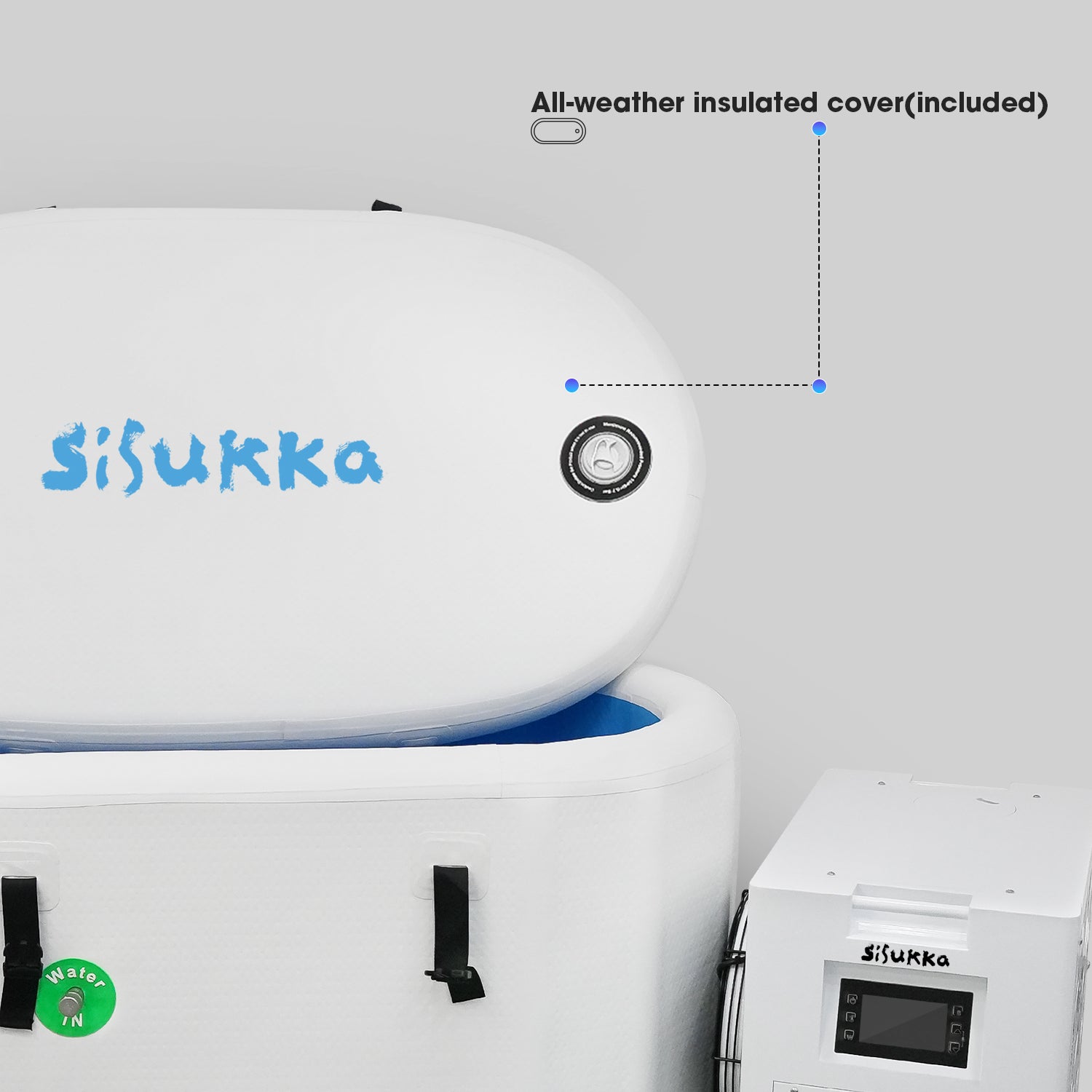 Experience Ultimate Cold Therapy Anywhere with the Drift Inflatable Cold Plunge and Cooling Unit