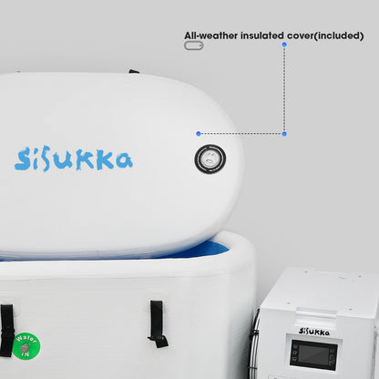 Experience Ultimate Cold Therapy Anywhere with the Drift Inflatable Cold Plunge and Cooling Unit
