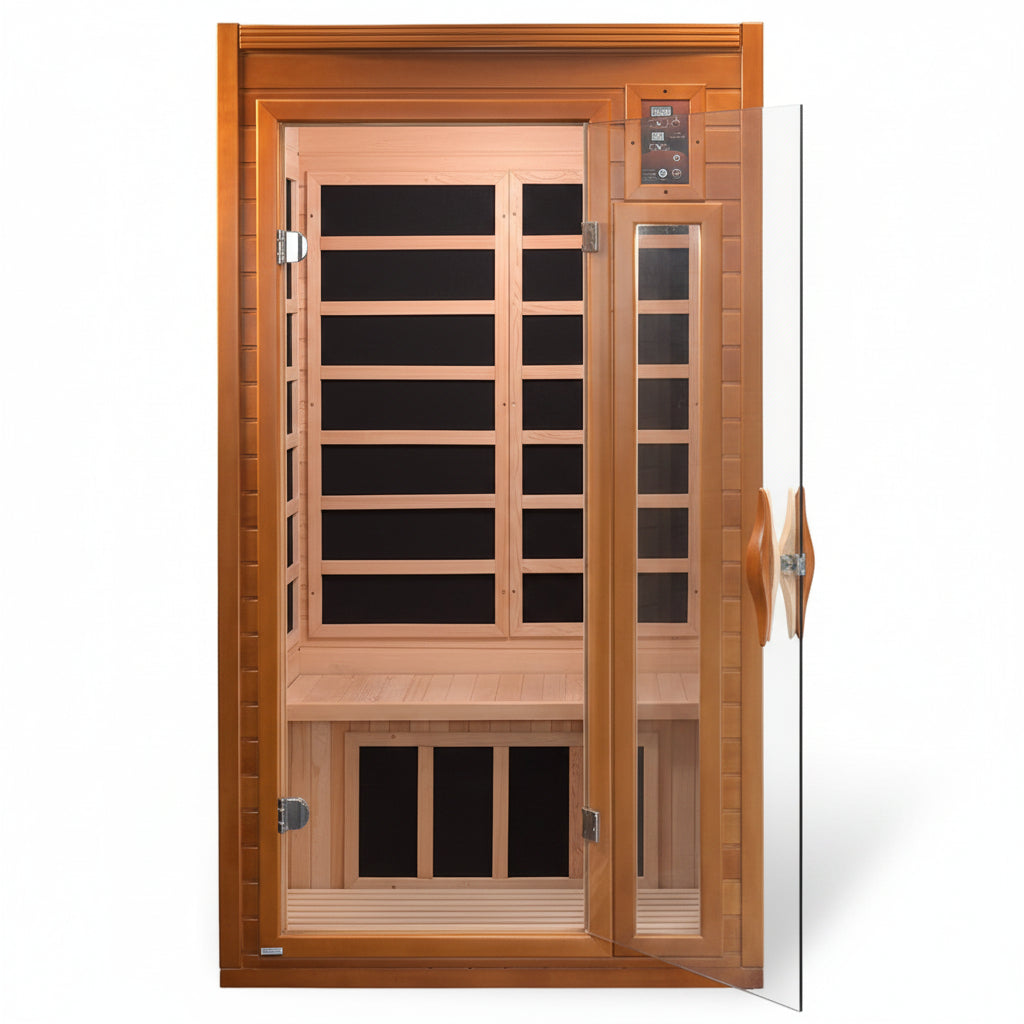 Barcelona 1 to 2 Person Low EMF FAR Infrared Home Sauna