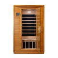 Dynamic Saunas: Andora 2-Person Low EMF FAR Infrared Sauna Crafted from Luxurious Canadian Hemlock