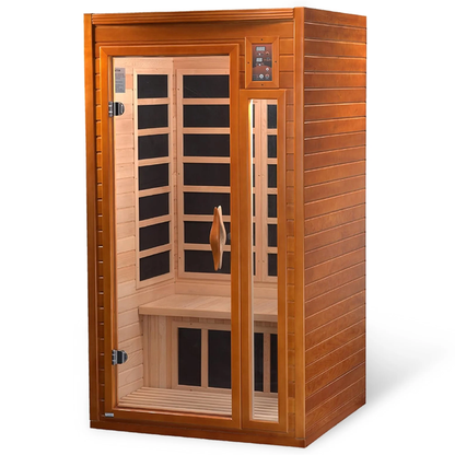 Dynamic Saunas: Barcelona 1-2 Person Low EMF FAR Infrared Home Sauna