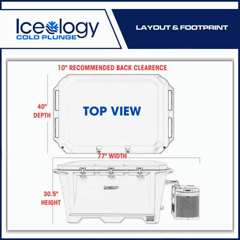 Elevate Your Recovery with the Iceology Cold Plunge 450 - Ultimate Cold Water Therapy Experience