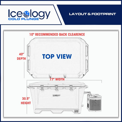 Elevate Your Recovery with the Iceology Cold Plunge 450 - Ultimate Cold Water Therapy Experience