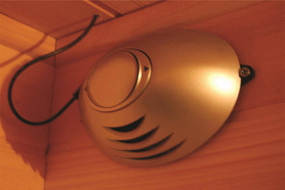 Sunray: Sierra 2-Person Infrared Cedar Sauna Featuring Advanced Carbon Heating Technology