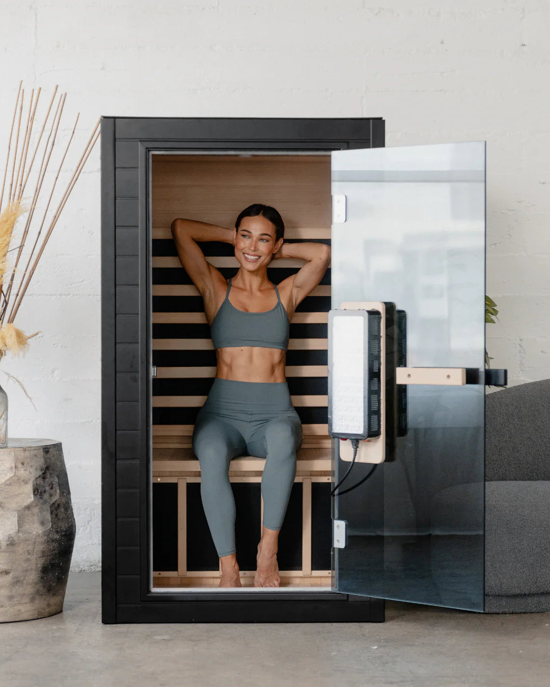 Experience Ultimate Wellness with the Saunabox Solara Full Spectrum Infrared Sauna System