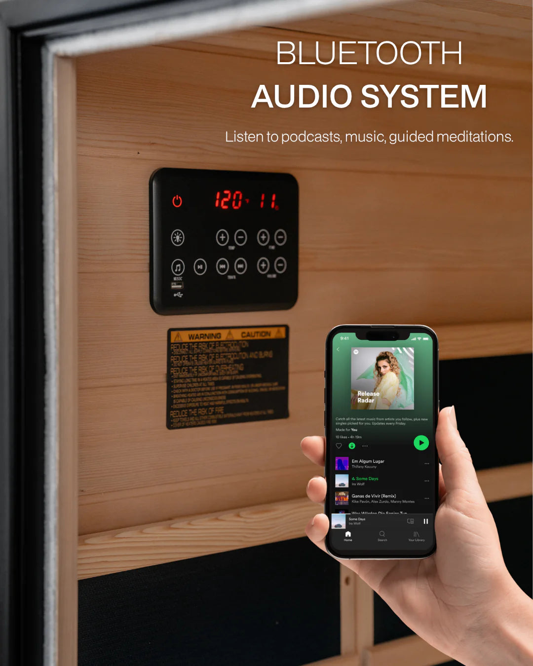 Experience Ultimate Wellness with the Saunabox Solara Full Spectrum Infrared Sauna System