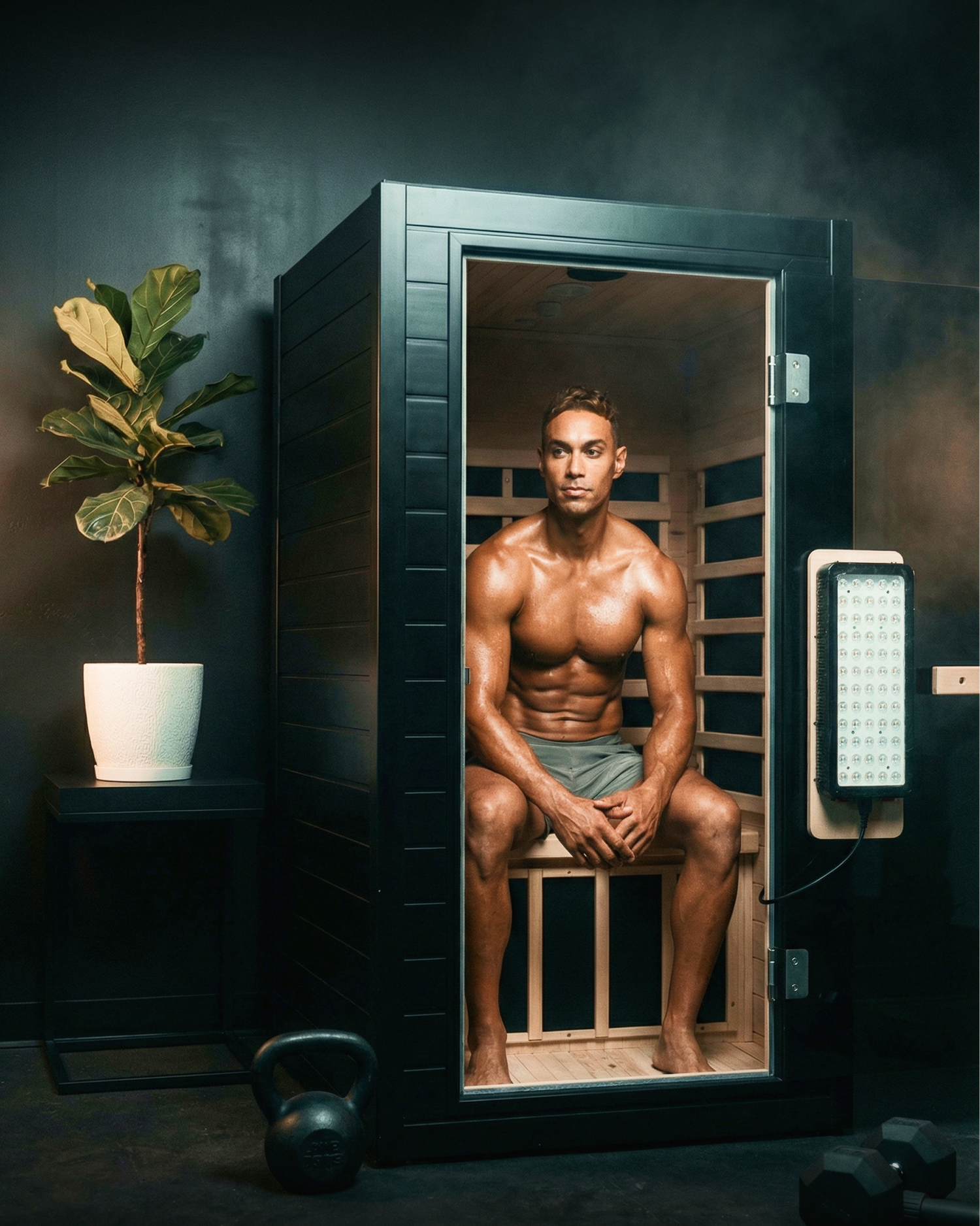 Experience Ultimate Wellness with the Saunabox Solara Full Spectrum Infrared Sauna System
